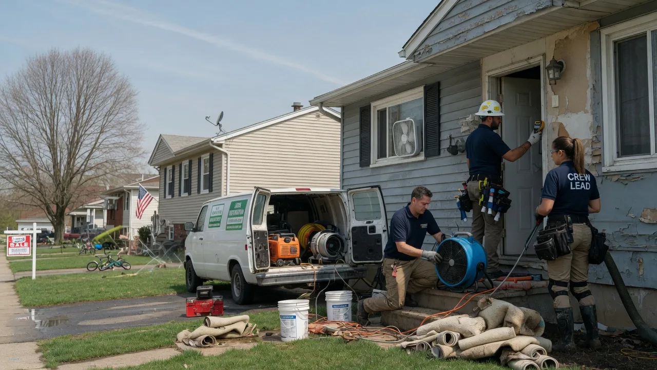 Flood Cleanup in Washington Navy Yard, DC near me
